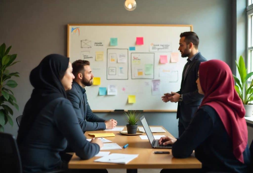 تیم حرفه ای طراحی وبسایت آرین مدیا
